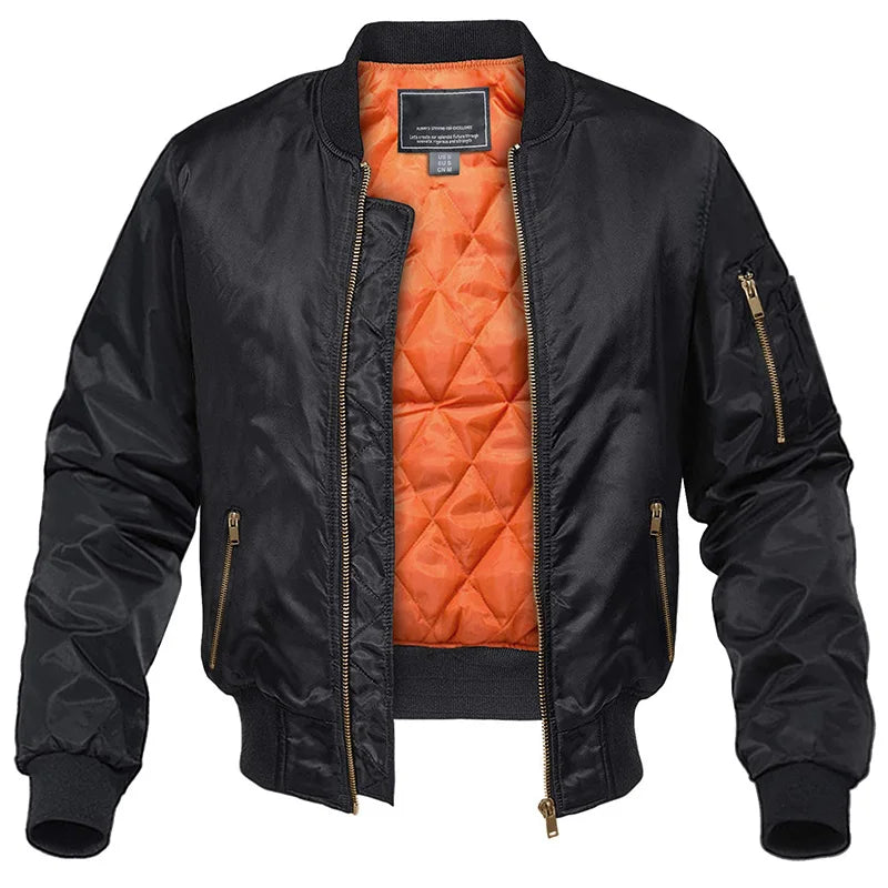Malcolm | Men's Classic Bomber Jacket
