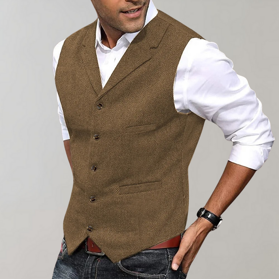 Jacob | Jumper Mens Pullover Knitted Vest