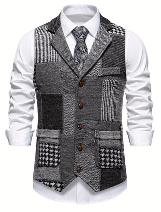 Theodore | Layered Men's Turtleneck Vest
