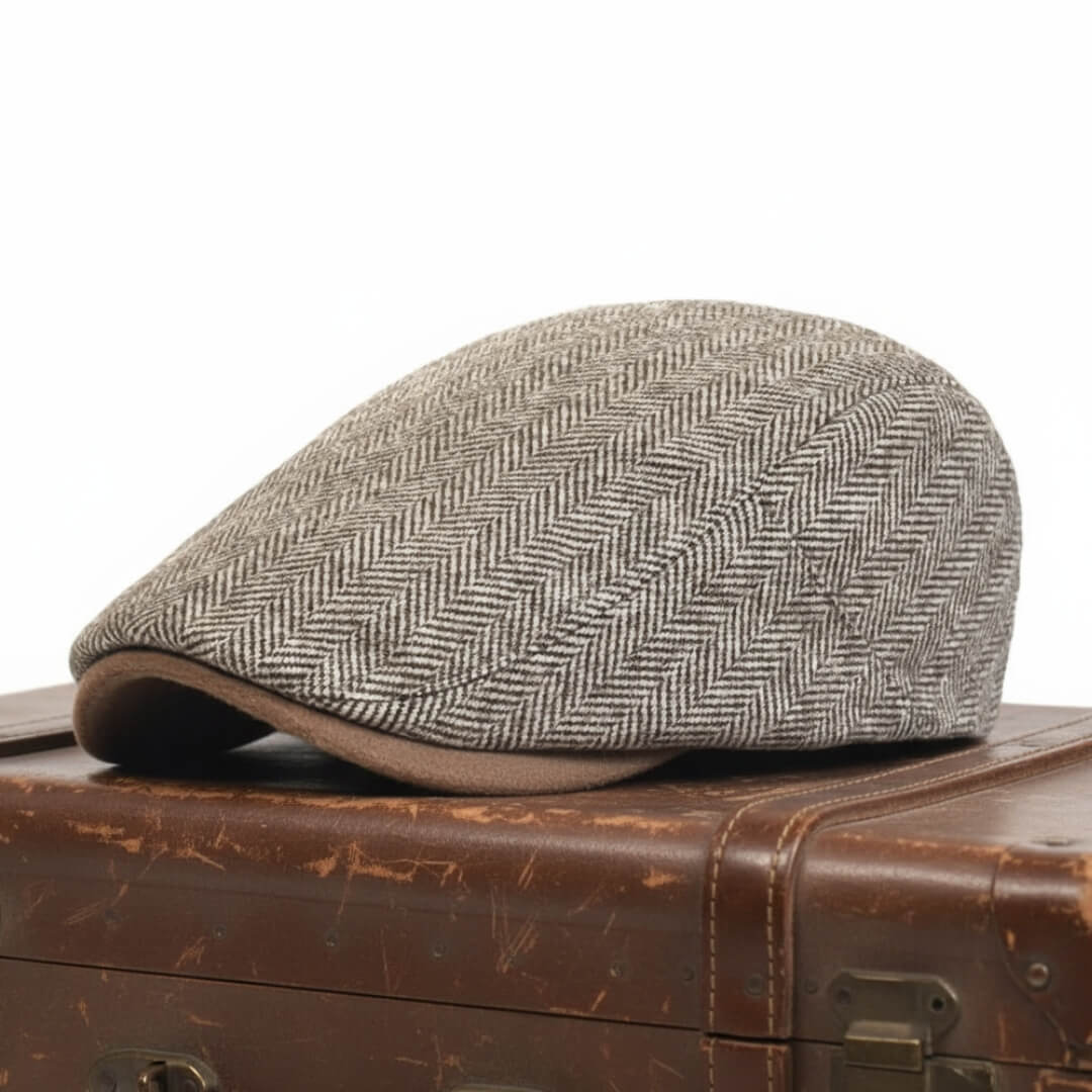 Jacob | Wool Knit Black Skull Cap Rome