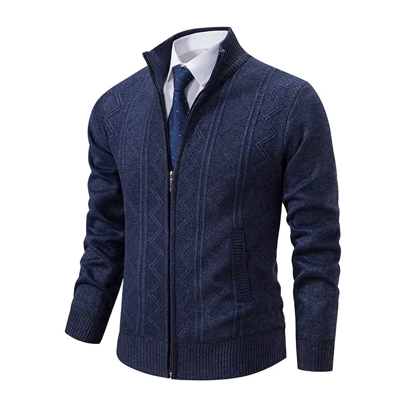 Marcus | Men's Full Zip Knit Cardigan