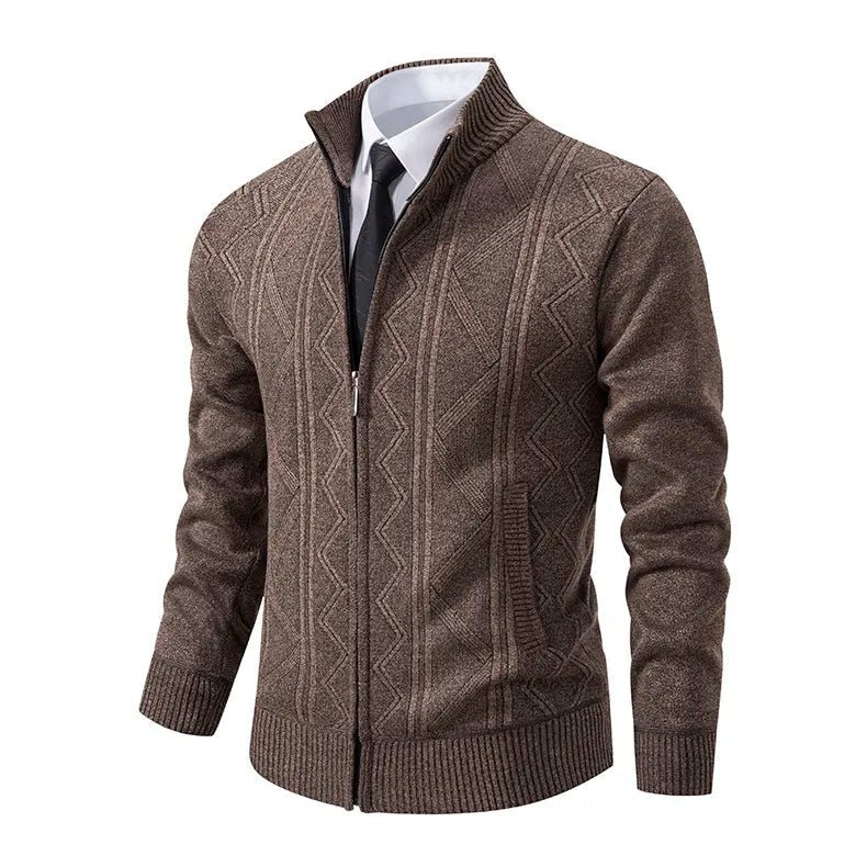 Marcus | Men's Full Zip Knit Cardigan