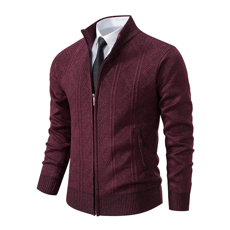 Marcus | Men's Full Zip Knit Cardigan