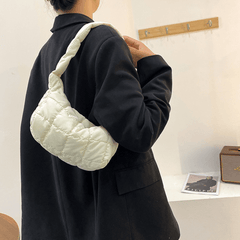 Jade | Women's Quilted Puffer Mini Shoulder Bag