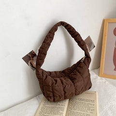 Jade | Women's Quilted Puffer Mini Shoulder Bag