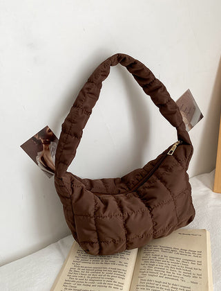 Jade | Women's Quilted Puffer Mini Shoulder Bag