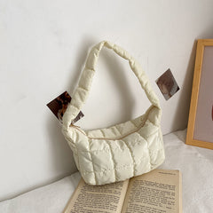 Jade | Women's Quilted Puffer Mini Shoulder Bag