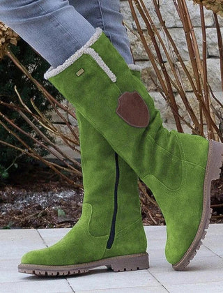 Lena | Women's Suede Lined Mid Calf Winter Boots