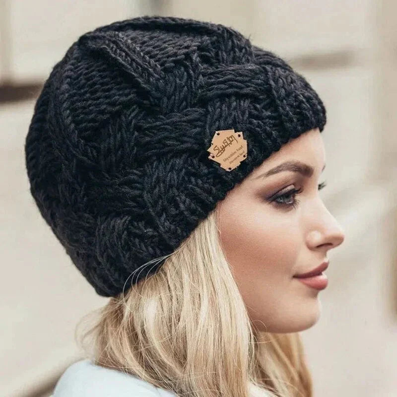Agnes | Cable Knit Winter Beanie