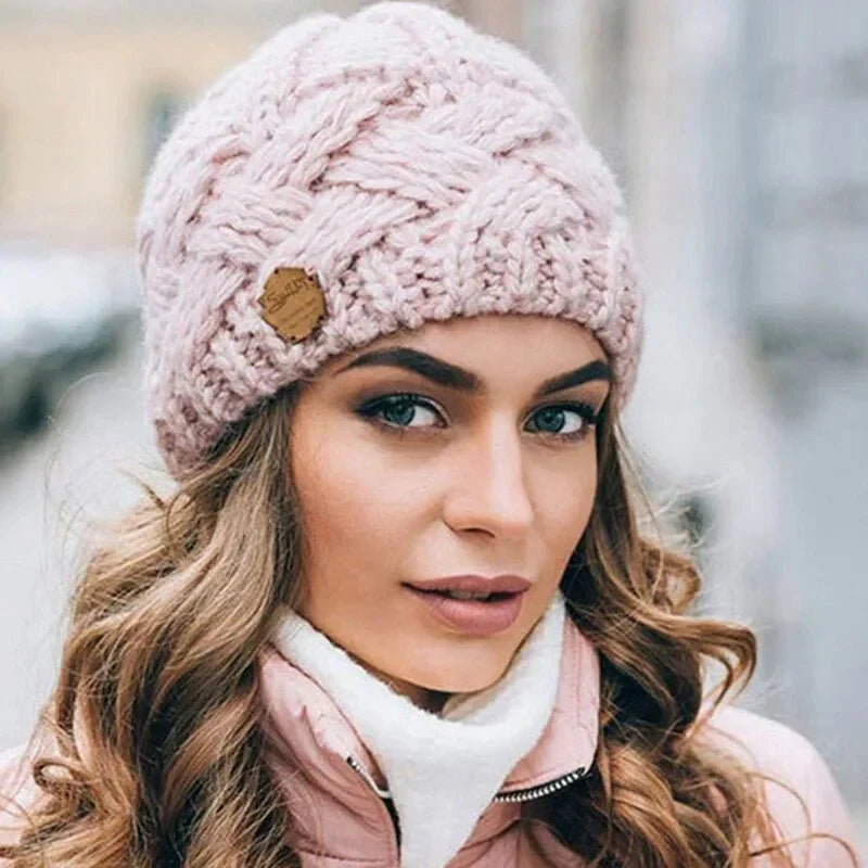 Agnes | Cable Knit Winter Beanie