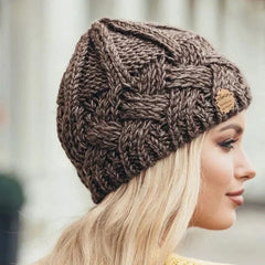 Agnes | Cable Knit Winter Beanie