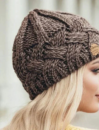 Agnes | Cable Knit Winter Beanie