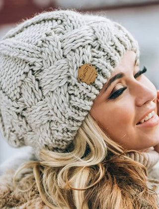 Agnes | Cable Knit Winter Beanie