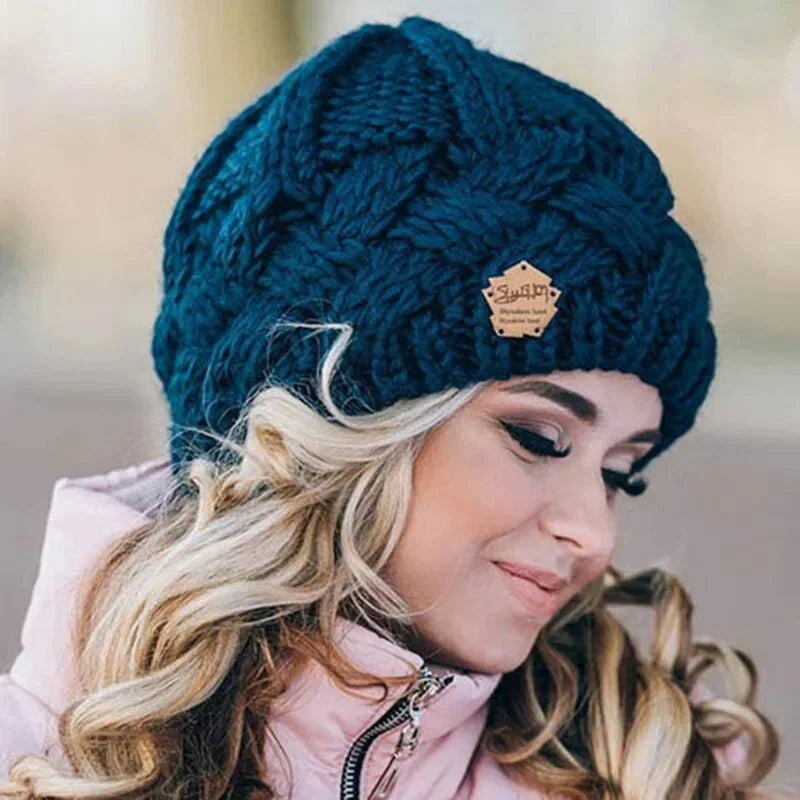 Agnes | Cable Knit Winter Beanie