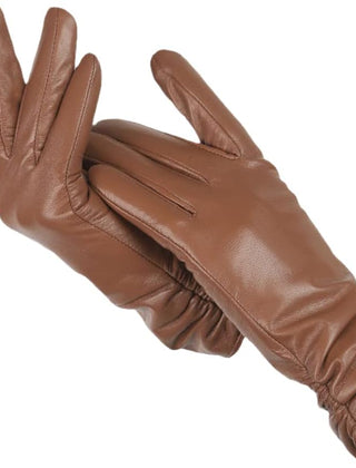 Vesper | Leather Look Winter Gloves