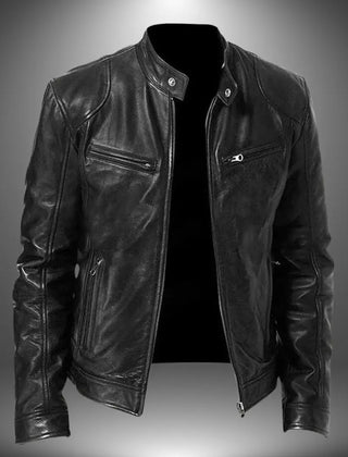Liam | Leather Biker Men Jacket