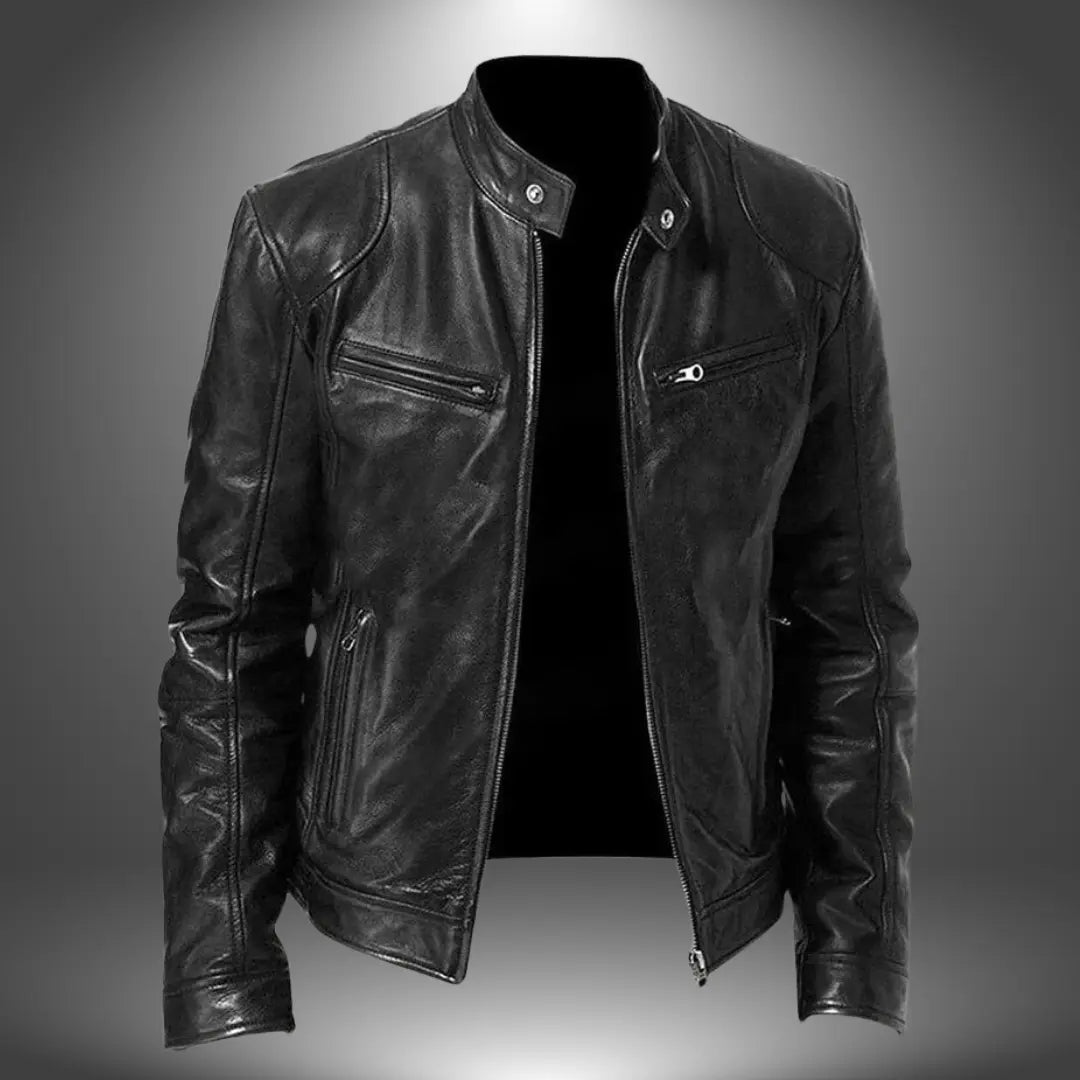 Liam | Leather Biker Men Jacket