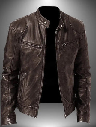 Liam | Leather Biker Men Jacket