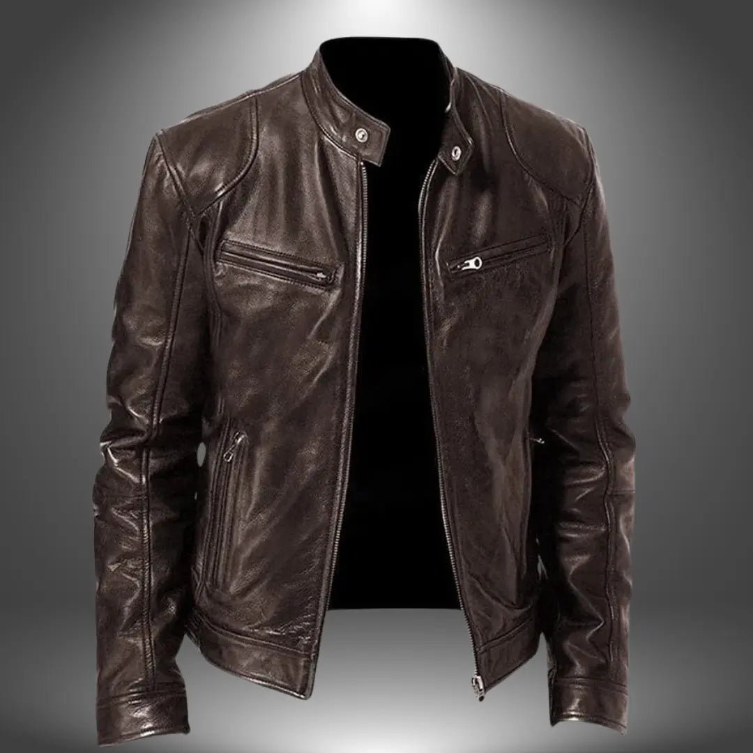 Liam | Leather Biker Men Jacket