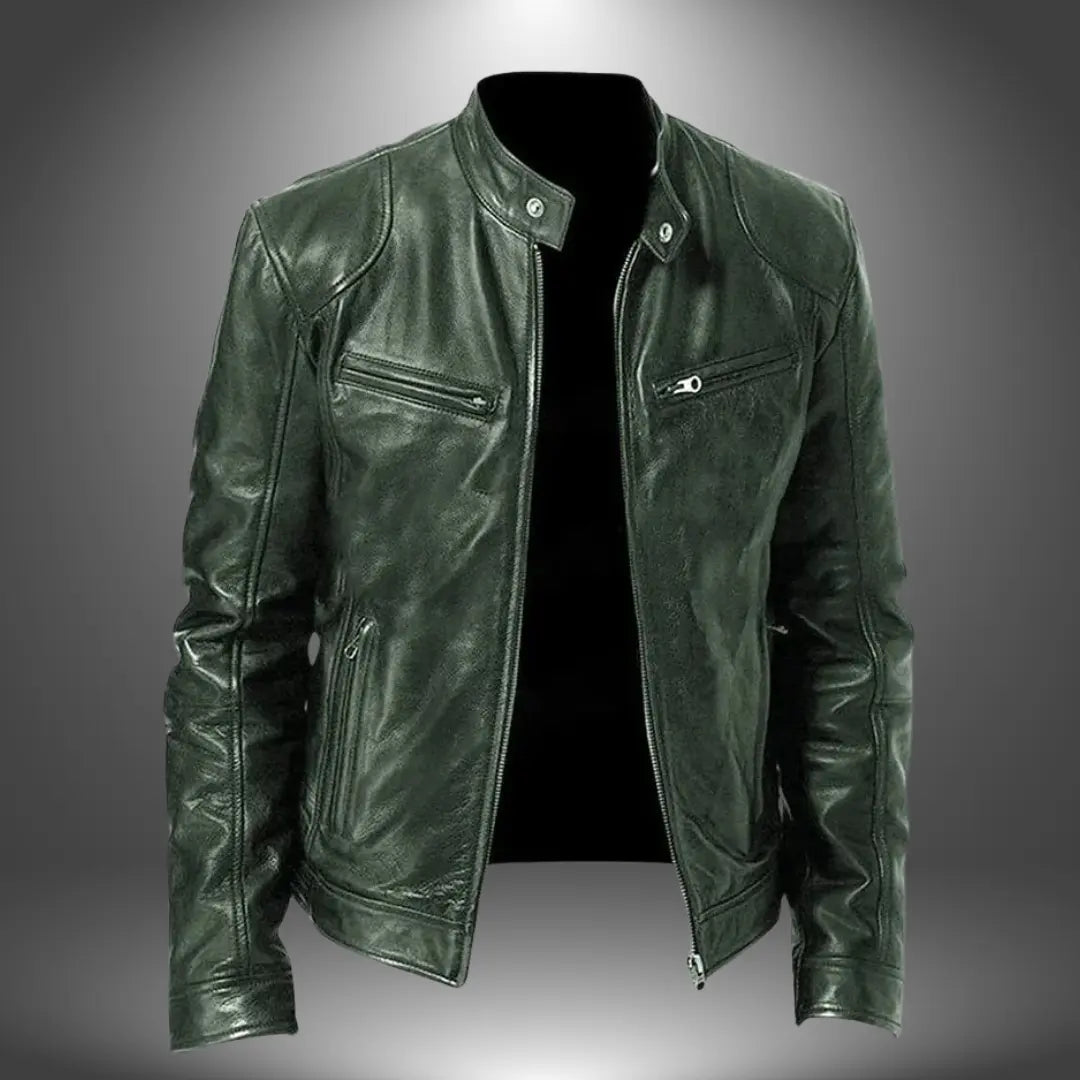 Liam | Leather Biker Men Jacket
