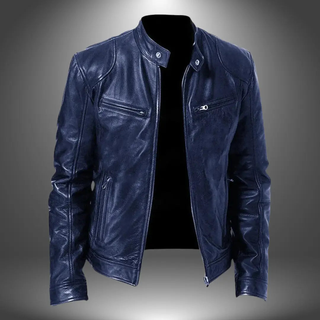 Liam | Leather Biker Men Jacket
