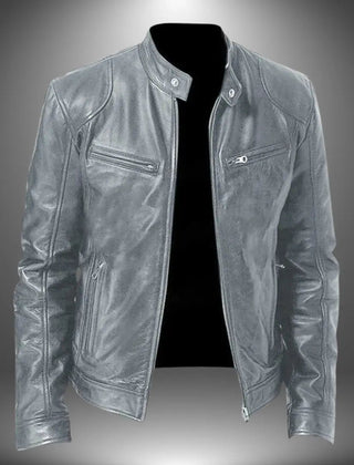 Liam | Leather Biker Men Jacket