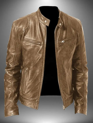 Liam | Leather Biker Men Jacket