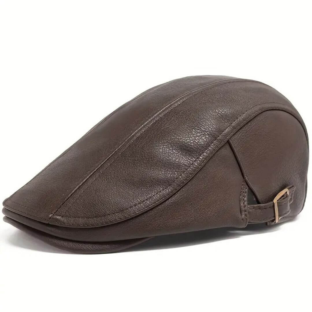 Liam | Leather Effortless Cap Cannes