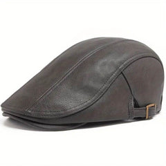 Liam | Leather Effortless Cap Cannes
