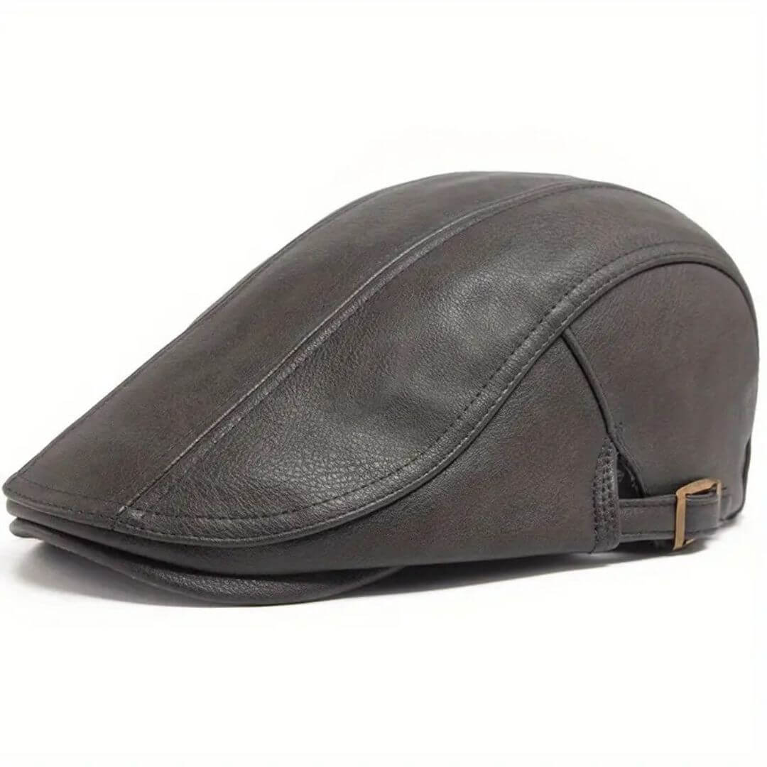 Liam | Leather Effortless Cap Cannes