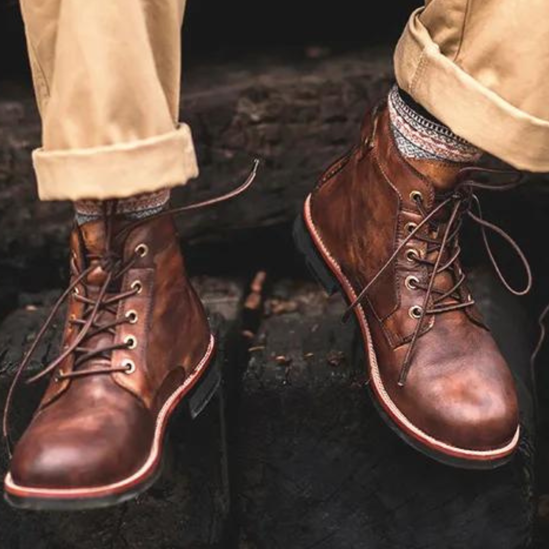 Nolan | Men's Lace Up Field Boots