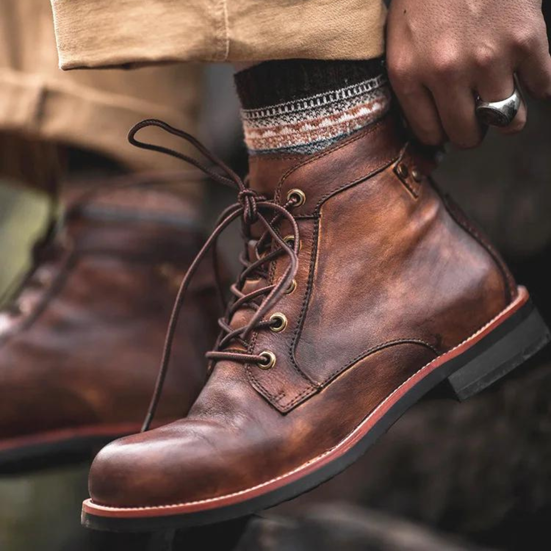 Nolan | Men's Lace Up Field Boots