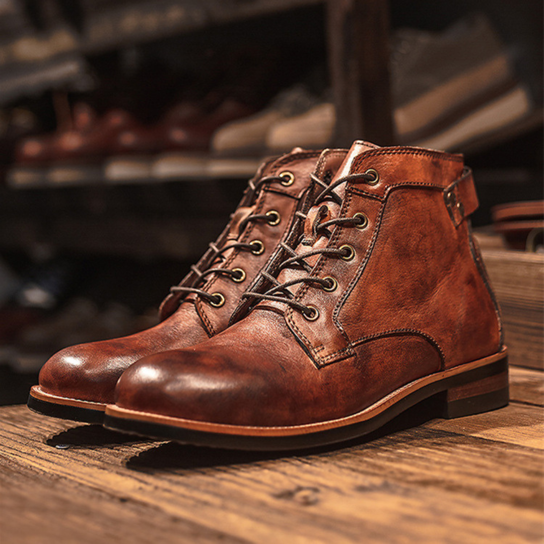 Nolan | Men's Lace Up Field Boots