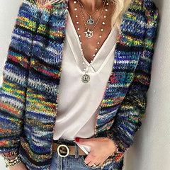 Marisol Cardigan Colourful Open Knit