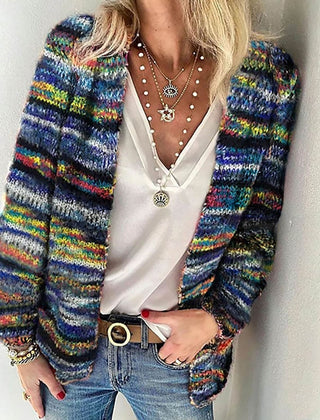 Marisol Cardigan Colourful Open Knit