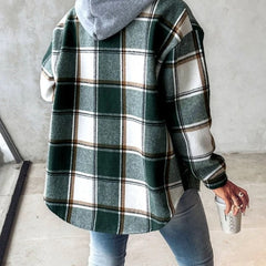 Nadia Hoodie Printed Soft Fleece