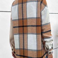 Halle Plaid Blouse Button Down
