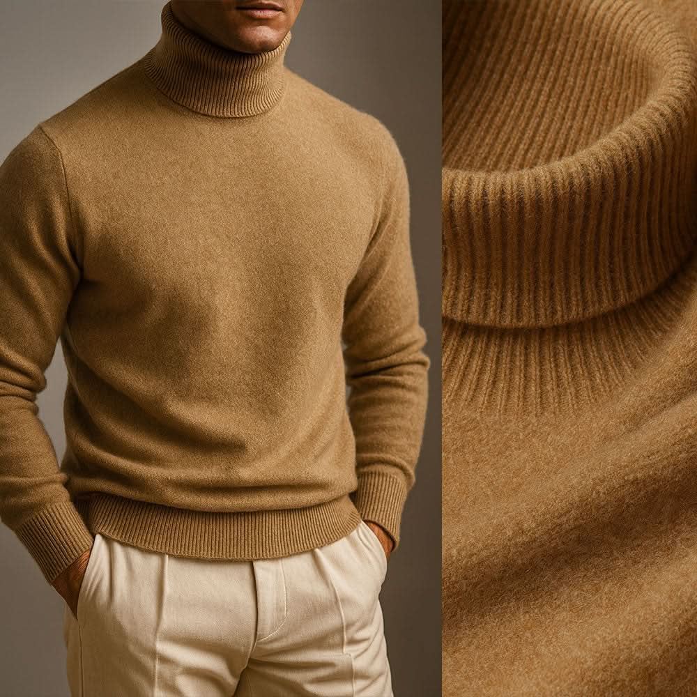 Women's Cashmere Turtleneck Sweater