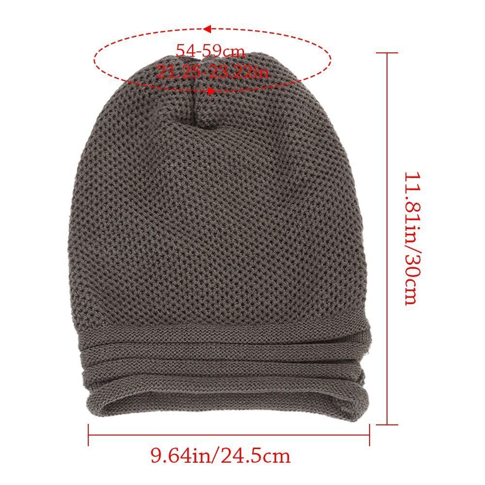 Nell Beanie Knitted Ribbed Warm
