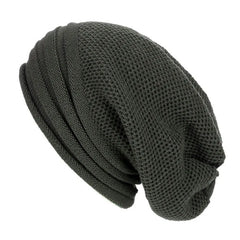 Nell Beanie Knitted Ribbed Warm