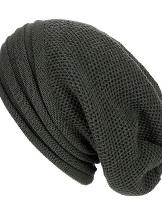 Nell Beanie Knitted Ribbed Warm