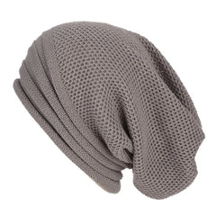 Nell Beanie Knitted Ribbed Warm