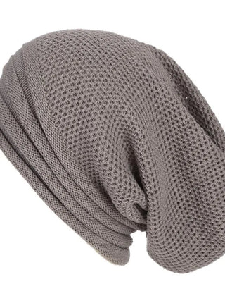 Nell Beanie Knitted Ribbed Warm