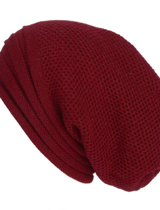 Nell Beanie Knitted Ribbed Warm