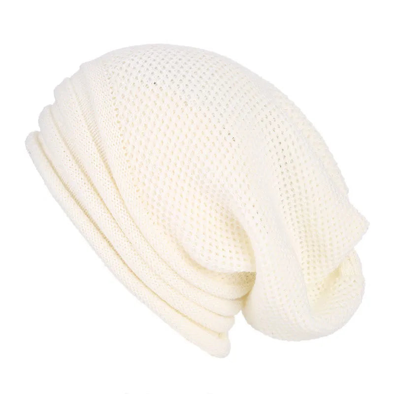 Nell Beanie Knitted Ribbed Warm