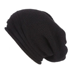 Nell Beanie Knitted Ribbed Warm