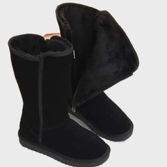 Delphine Suede Winter Boots Waterproof