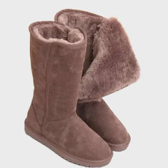 Delphine Suede Winter Boots Waterproof