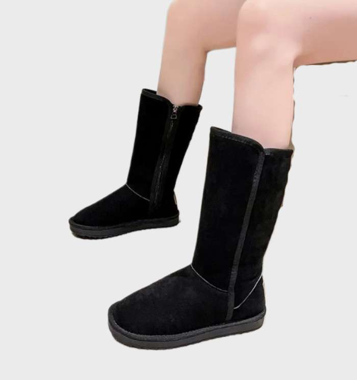 Delphine Suede Winter Boots Waterproof