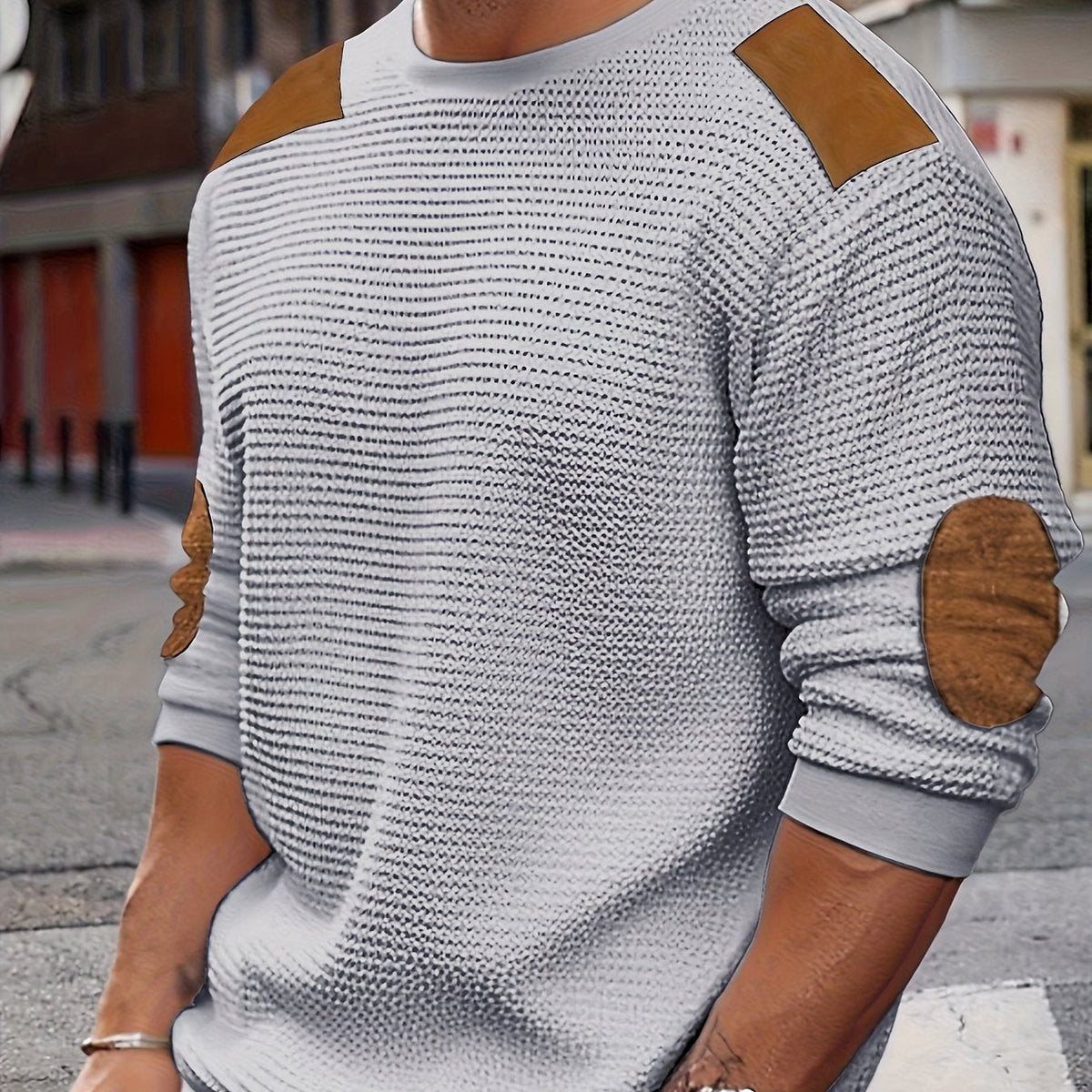 Noah | Warm Knitted Pullover for Men